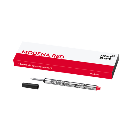 1 Rollerball Capless Refill, Modena Red - Medium