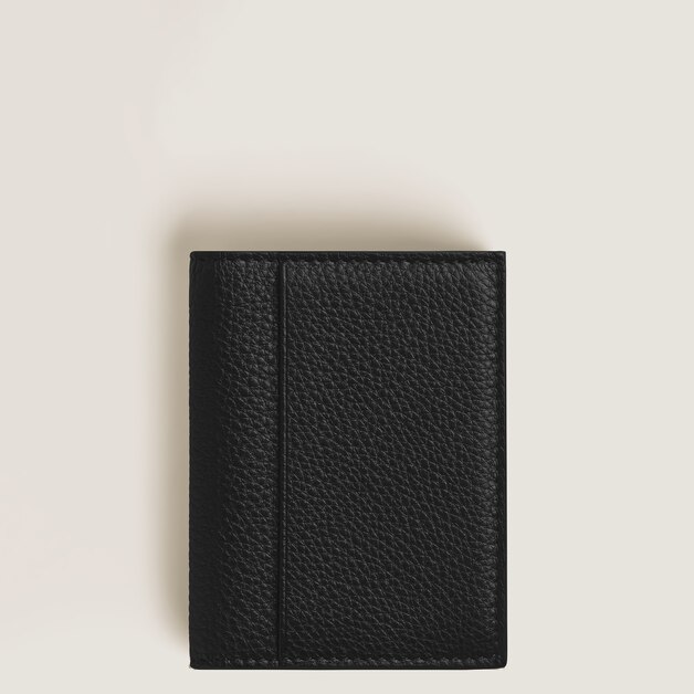 Porte-Cartes 4cc en Cuir Grain&eacute; - 3