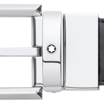 Cintura Reversibile Horseshoe 30 mm in Pelle