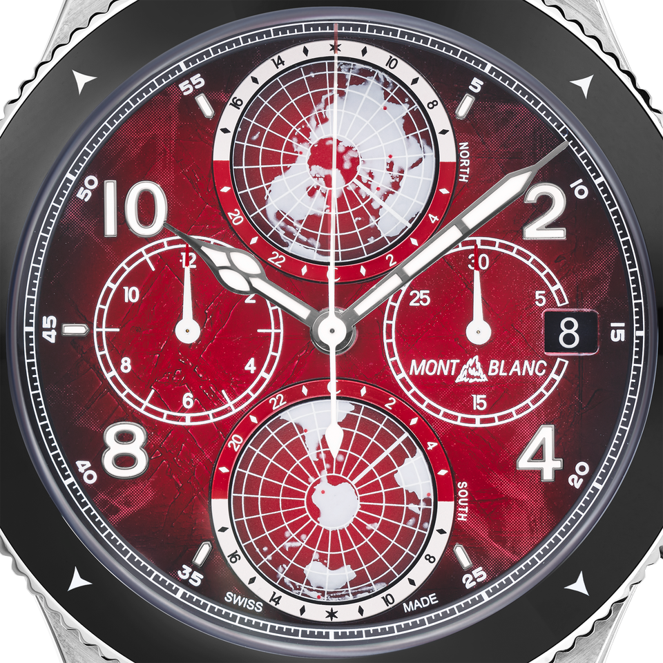 Montblanc 1858 Geosphere Chronograph 0 Oxygen Limited Edition - 290 pieces - 4