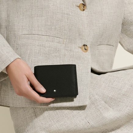 Wallet 4cc with Coin Case in Grain Leather