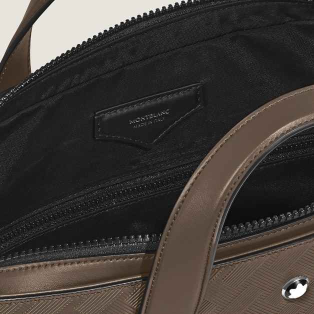 Thin Briefcase in Extreme Leather - 6