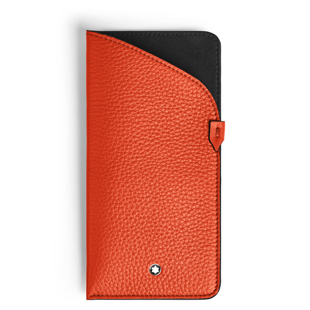 &Eacute;tui &agrave; Lunettes en Cuir Grain&eacute; - 1