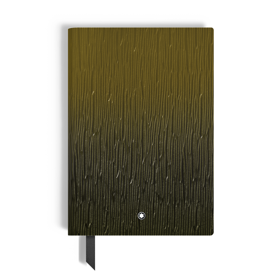 Medium Notebook in Corteccia Sfumato Leather, Blank Pages - 1
