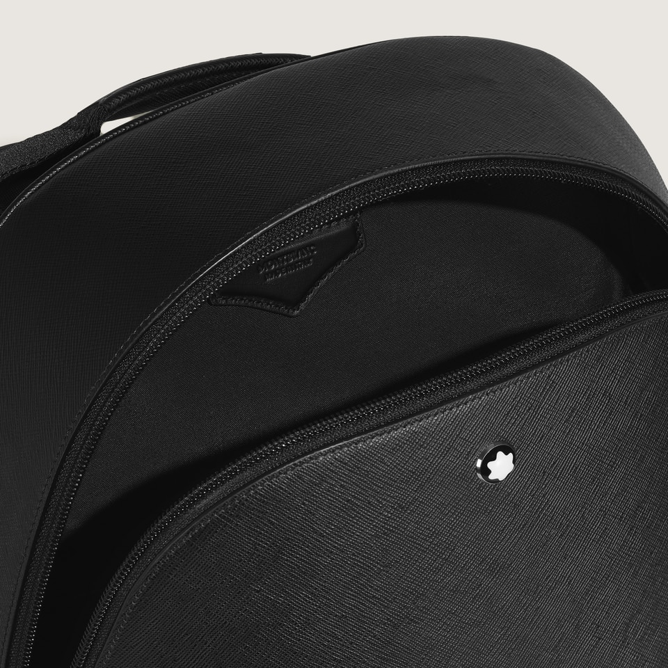 Small Backpack in Sartorial Leather - 6