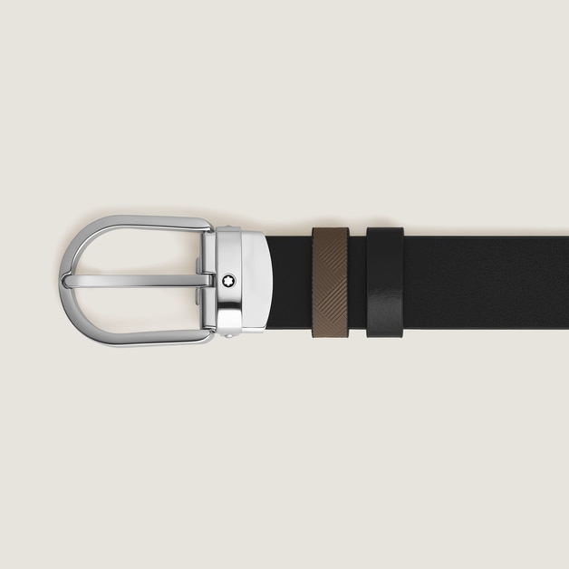 Horseshoe 30&nbsp;mm Reversible Belt in Extreme Leather - 2
