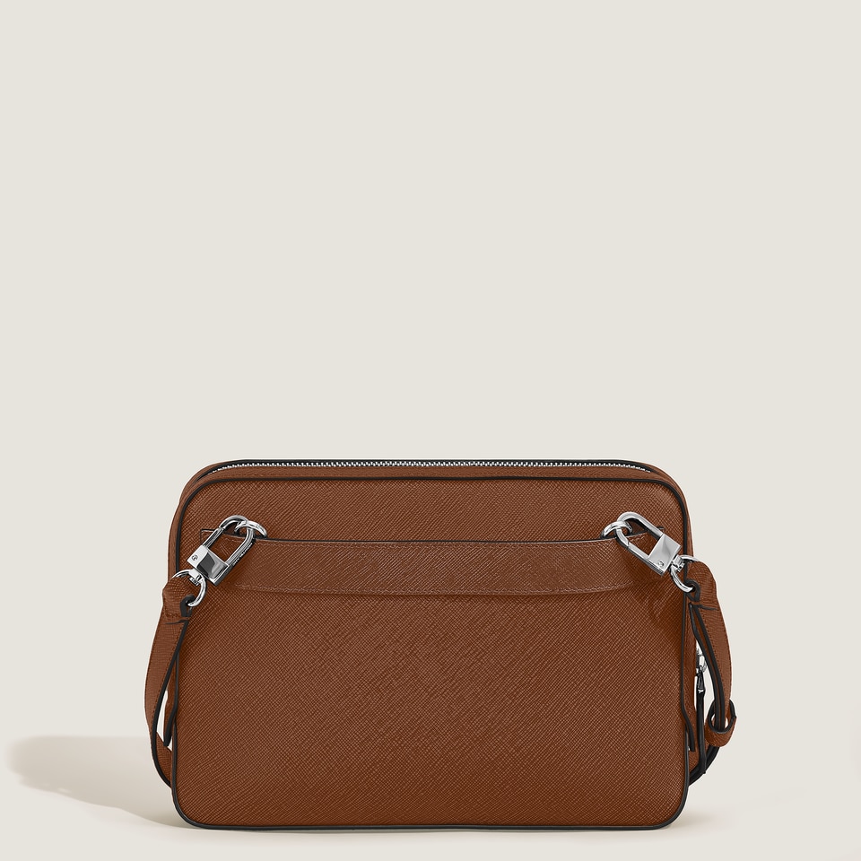 Small Crossbody Bag in Sartorial Leather - 5