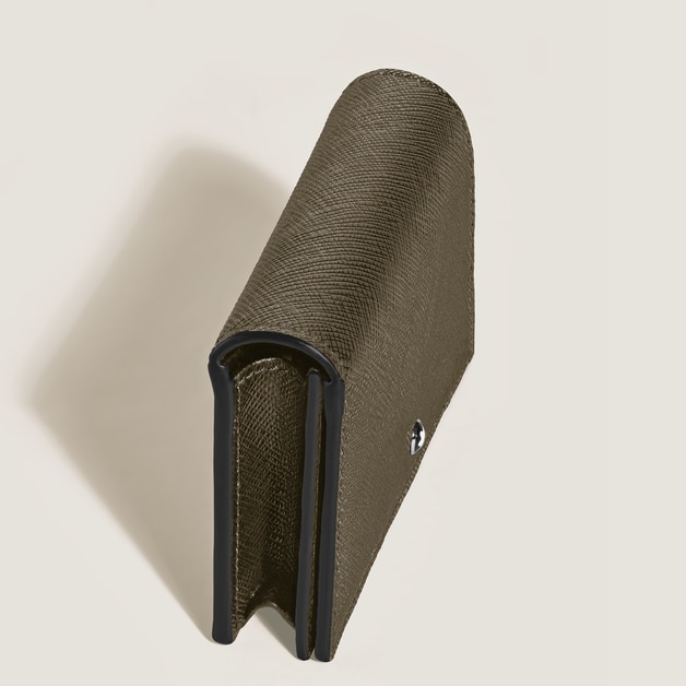 Portefeuille Continental Nano en Cuir Sartorial - 3