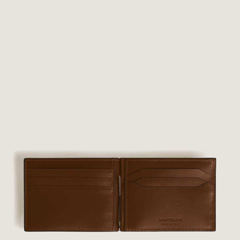 Wallet 6cc with Money Clip in Meisterst&uuml;ck Sfumato Leather - 6