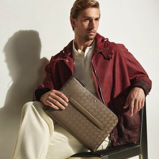 Laptop Bag in Extreme Leather