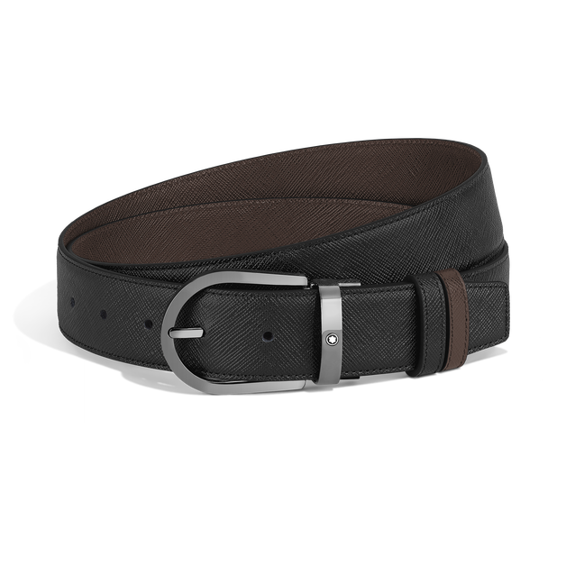 Horseshoe 35&nbsp;mm Reversible Belt in Sartorial Leather - 1