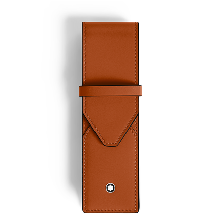 大班系列2支装笔袋  焦糖棕