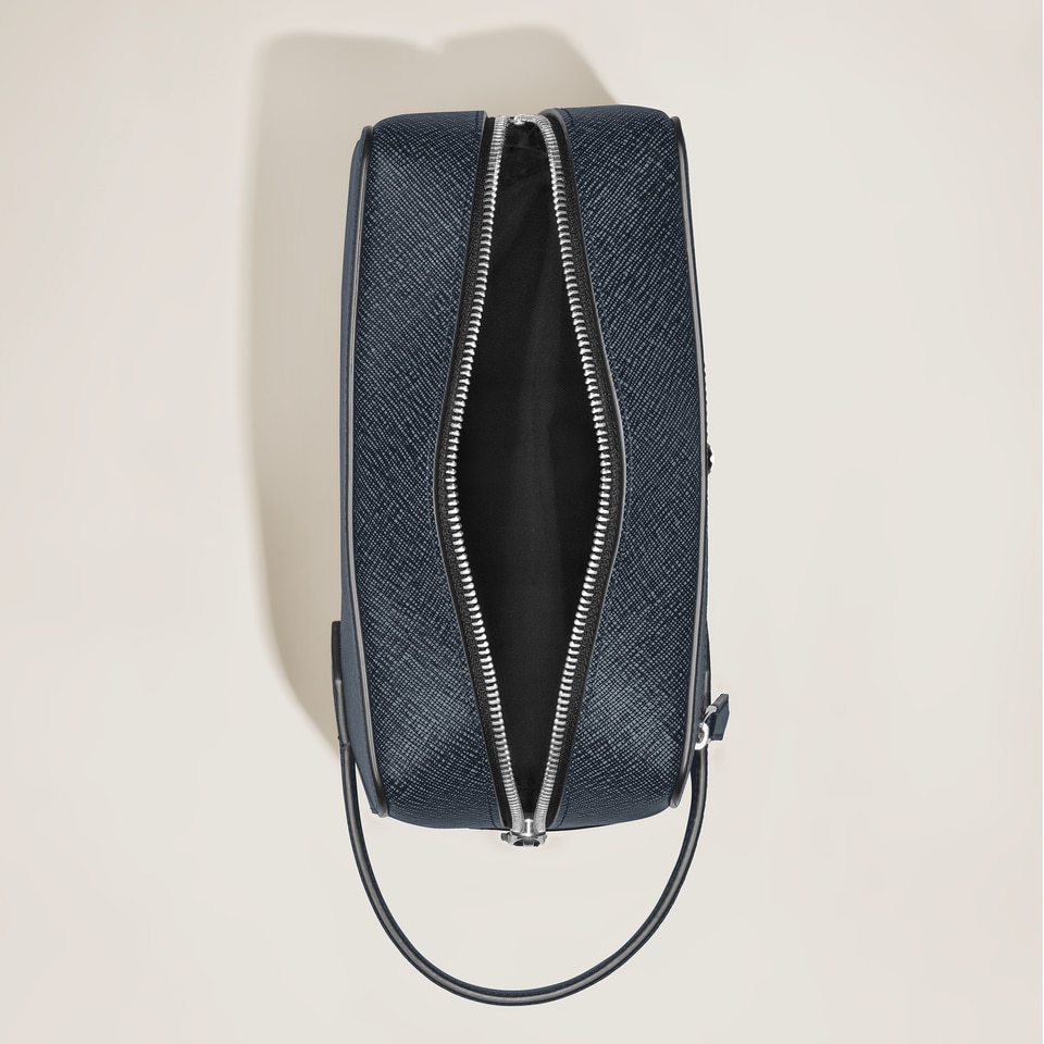 Kosmetik-Clutch aus Sartorial Leder - 6