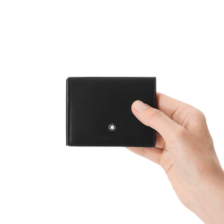 Tri-Fold Card Holder 4cc in Soft Leather