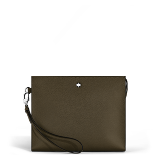 Clutch in Sartorial Leather
