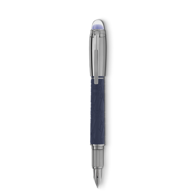 StarWalker SpaceBlue Dou&eacute; Fountain Pen - 1