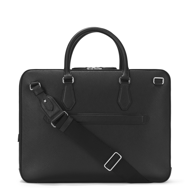Large Briefcase in Sartorial Leather - 4