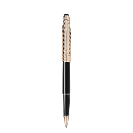Rollerball Meisterstück Doué Geometry Classique doré or signature