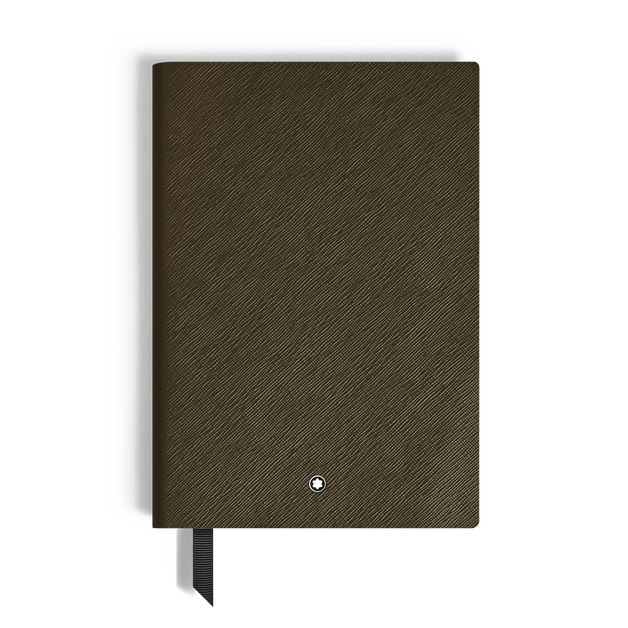 Carnet Moyen Format en Cuir Sartorial, Pages Lign&eacute;es - 1