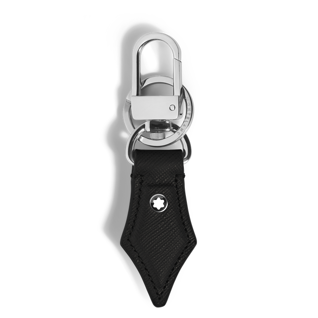 Porte-Cl&eacute;s Plume en Cuir Sartorial - 1