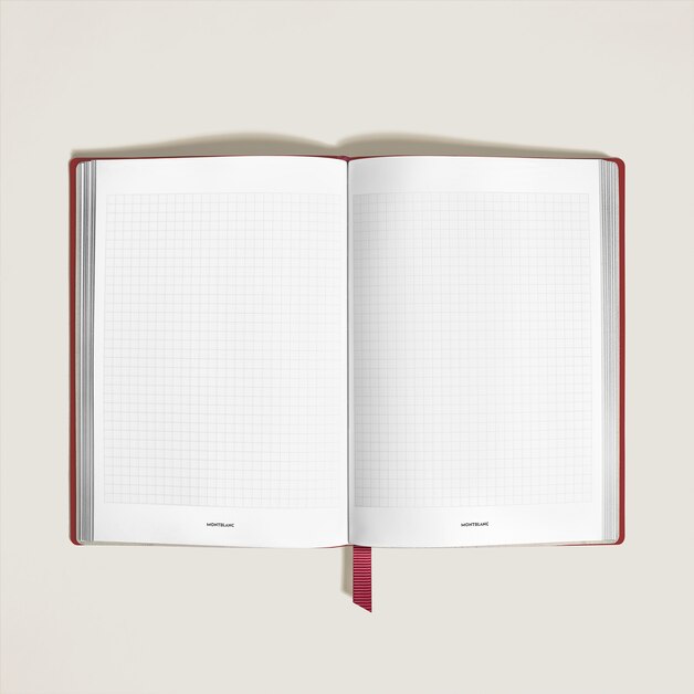 Quaderno Medio in Pelle Sartorial, Fogli a Quadretti - 2