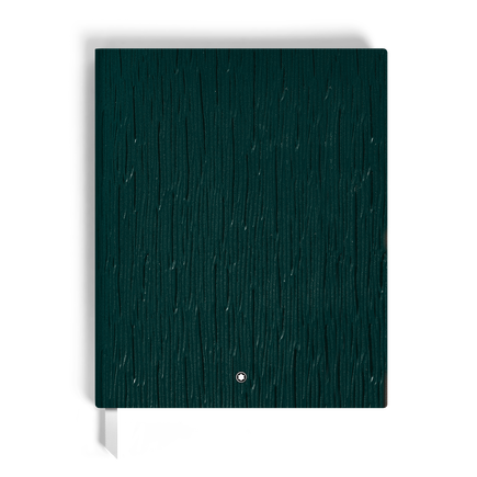 Notebook Large, Saffiano Leather, British Green - Lined Pages