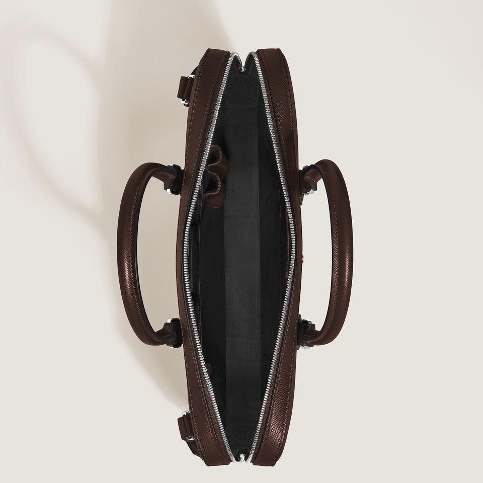 Thin Briefcase in Sartorial Leather - 7
