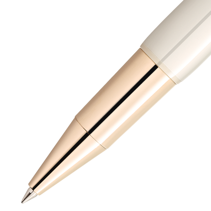 Rollerball Montblanc Heritage Rouge et Noir « Baby » Special Edition couleur ivoire
