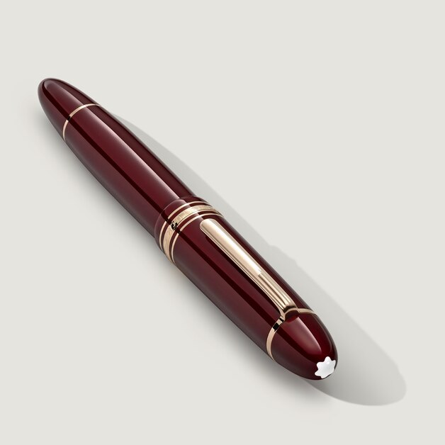 Meisterst&uuml;ck Burgundy Red 149 Fountain Pen - 5