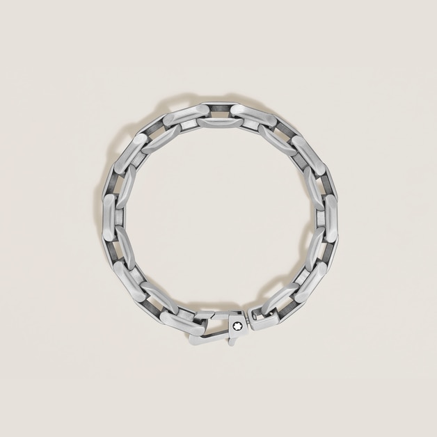 Bracelet en Acier avec Cha&icirc;ne de Forme Octogonale - 3
