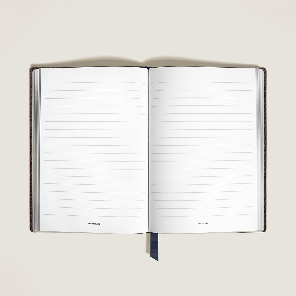 Medium Notebook in Extreme Leather, Lined Pages - 2