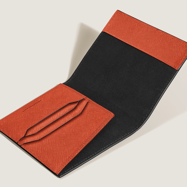 Passport Holder in Sartorial Leather - 4