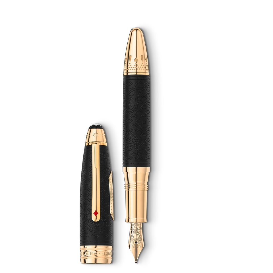 Meisterst&uuml;ck Around the World in 80 Days Solitaire LeGrand Fountain Pen - 1