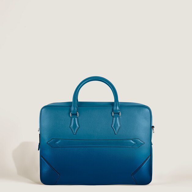 Medium Briefcase in Meisterstück Sfumato Leather - 4