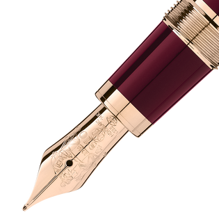 Great Characters John F. Kennedy Special Edition Burgundy Fountain Pen