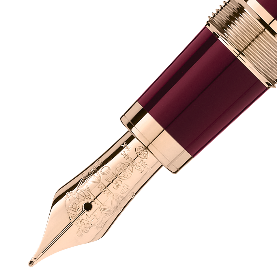 Great Characters John F. Kennedy Special Edition Burgundy Fountain Pen - 3