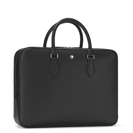 Porte-Documents Grand Mod&egrave;le en Cuir Sartorial