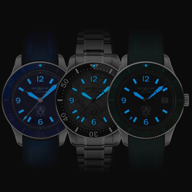 Montblanc Iced Sea Automatic Date Coffret Limited Edition - 191 pieces - 5