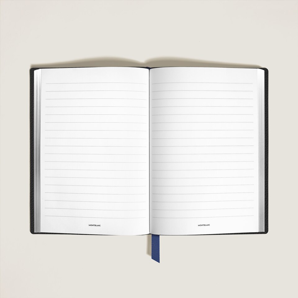 Medium Notebook in Grain Leather, Lined Pages - 2