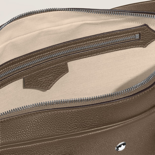 Malet&iacute;n Mediano de Piel Grain - 3