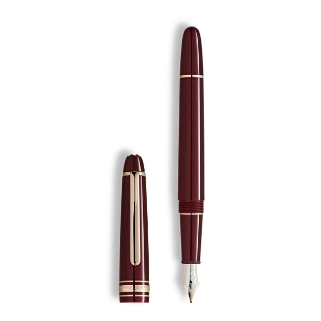 Meisterst&uuml;ck Burgundy Red Classique Fountain Pen - 1