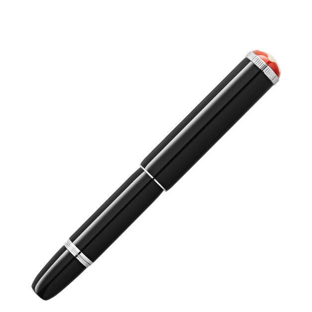 Rollerball Montblanc Heritage Rouge et Noir "Baby" Edici&oacute;n Especial Negro - 4