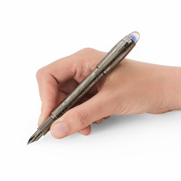 StarWalker SpaceBlue Metal Fountain Pen - 2
