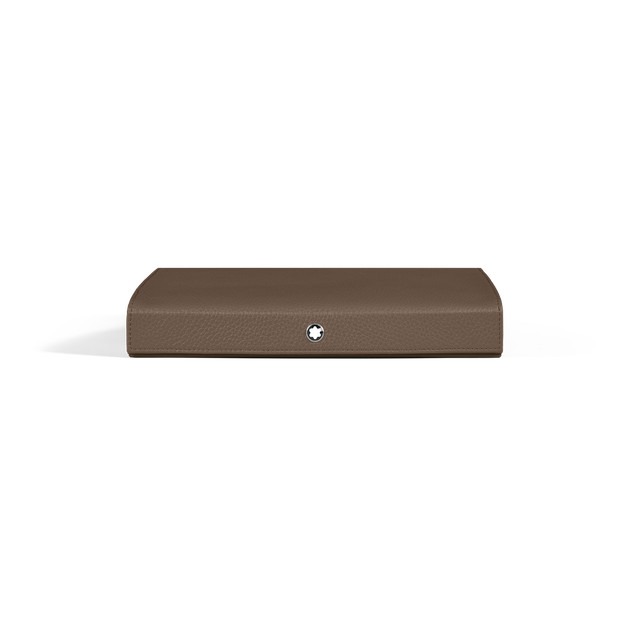 Travel Box for 8 Writing Instruments in Grained Leather - 1