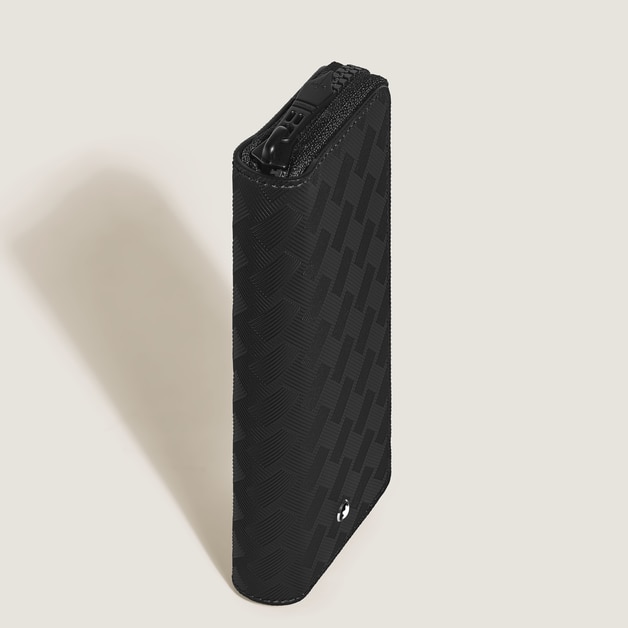 2-Pen Pouch with zip in Extreme Leather - 5