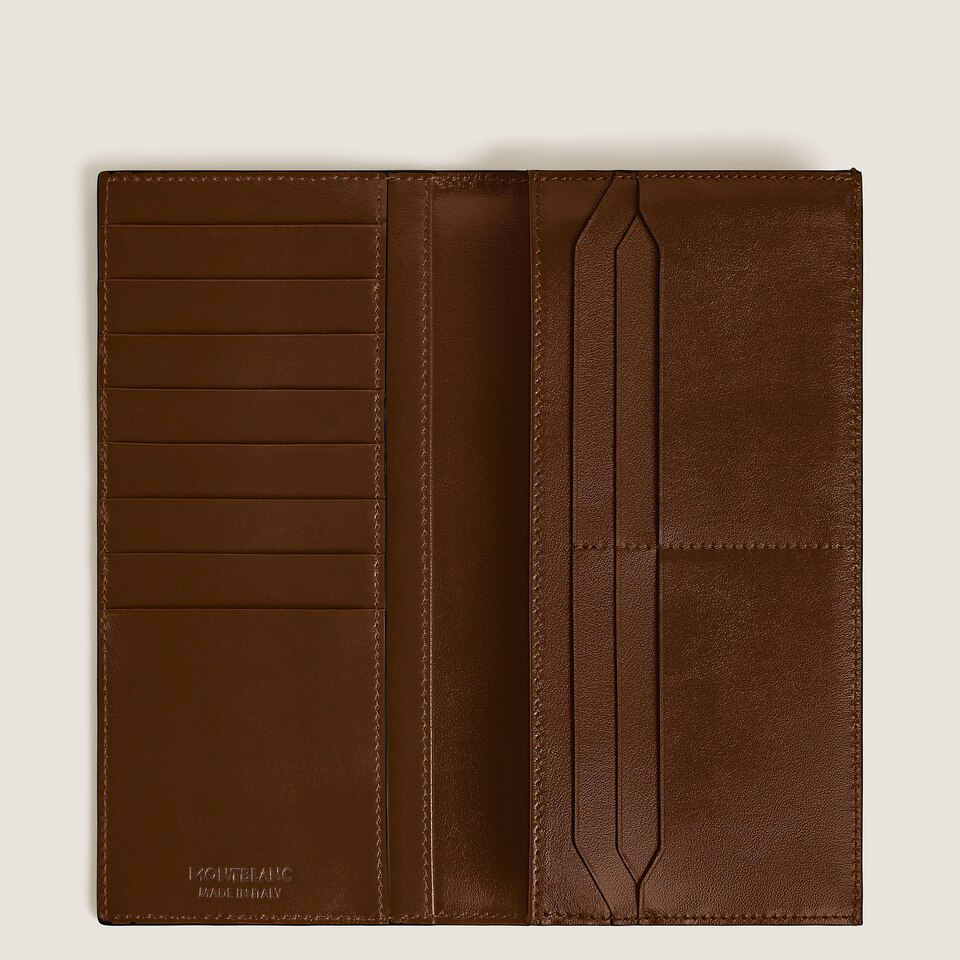 Long Wallet 14cc with Zip in Meisterst&uuml;ck Sfumato Leather - 5