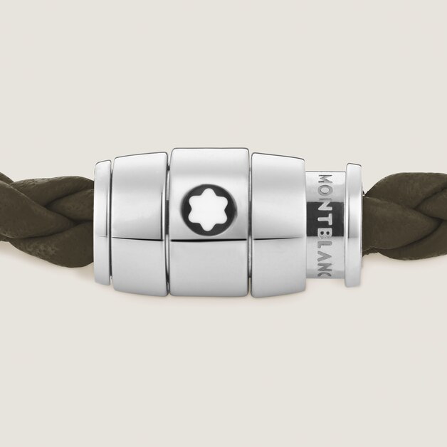 3 Rings Bracelet in Soft Leather - 2