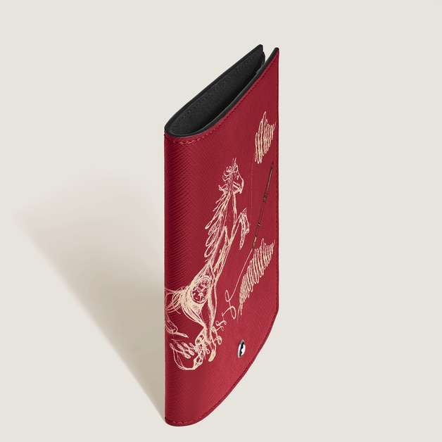 Passport Holder Year of the Horse in Sartorial Leather - 3