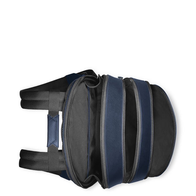 Medium Backpack with 3 Compartments in Sartorial Leather - 5