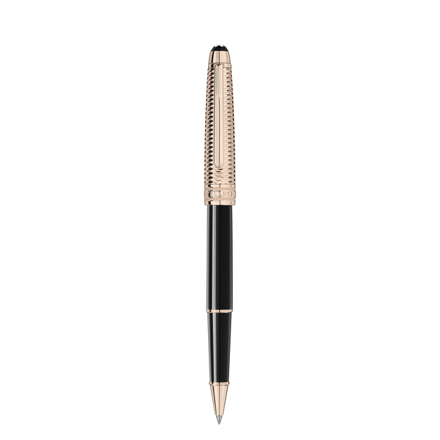 Meisterstück Doué Geometry Signature Gold-Coated Classique Rollerball - 1